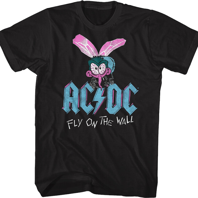 Fly On The Wall European Tour 1986 ACDC Shirt