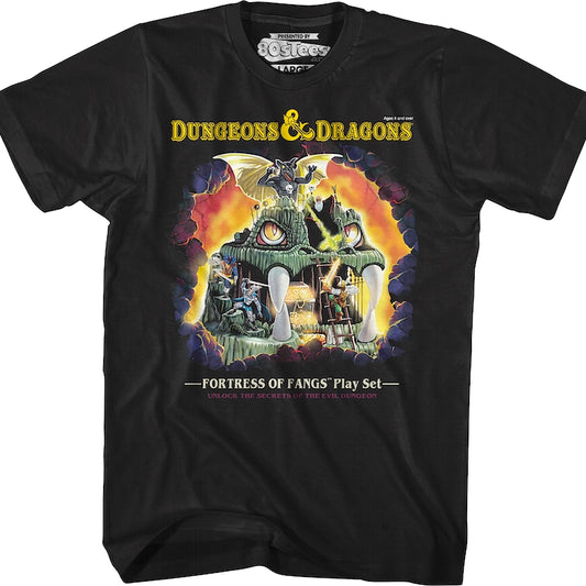 Fortress Of Fangs Dungeons & Dragons T-Shirt