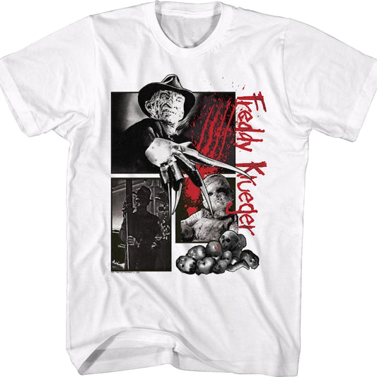 Freddy Krueger Collage Nightmare On Elm Street T-Shirt