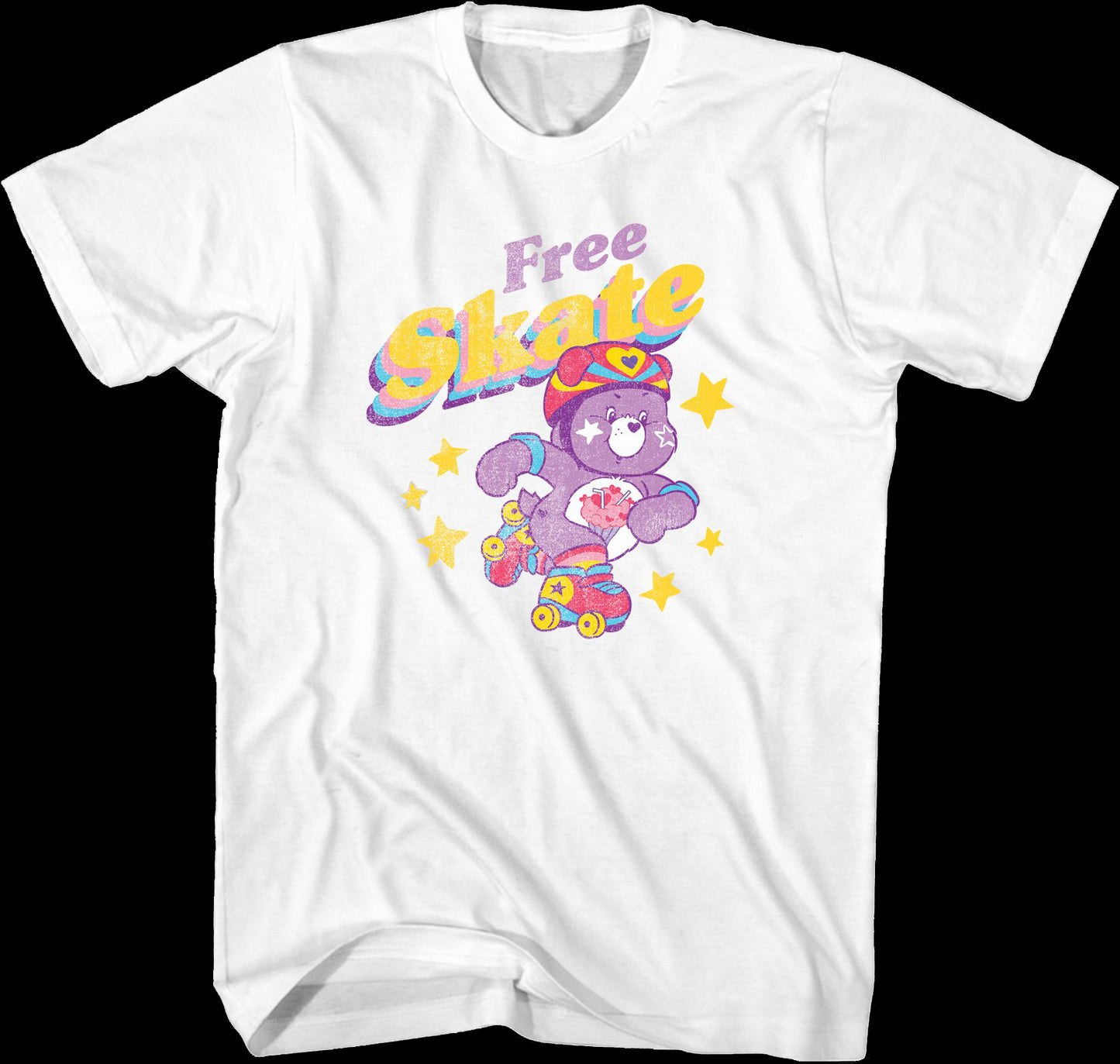 Free Skate Care Bears T-Shirt