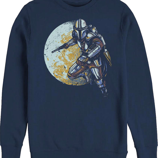 Full Moon The Mandalorian Star Wars Sweatshirt