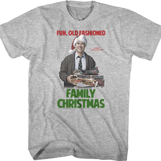 Clark Griswold Fun Old Fashioned Christmas Vacation T-Shirt