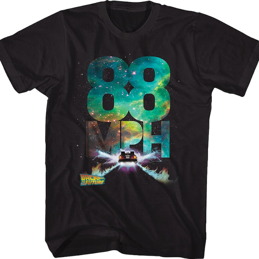 Galactic 88 Miles Per Hour Back To The Future T-Shirt