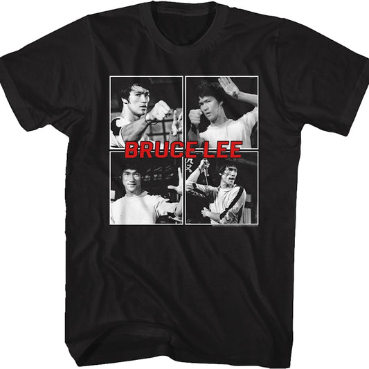 Game Of Death Collage Bruce Lee T-Shirt