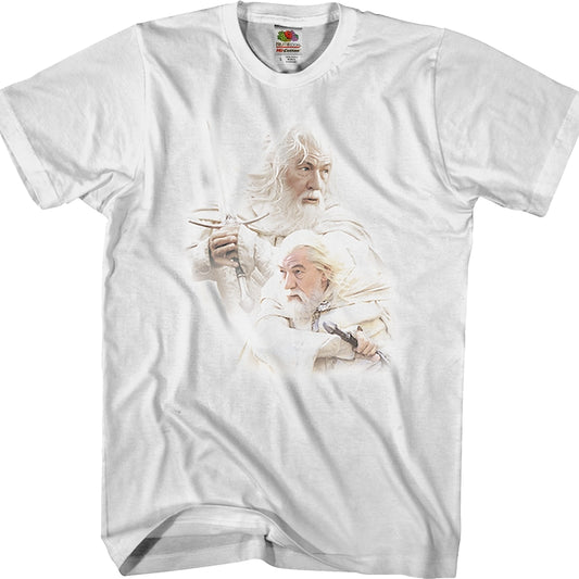 Gandalf Collage Lord of the Rings T-Shirt