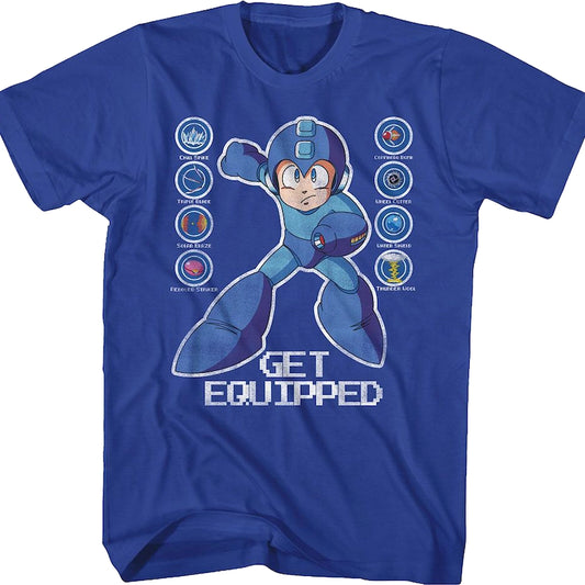 Get Equipped Mega Man T-Shirt