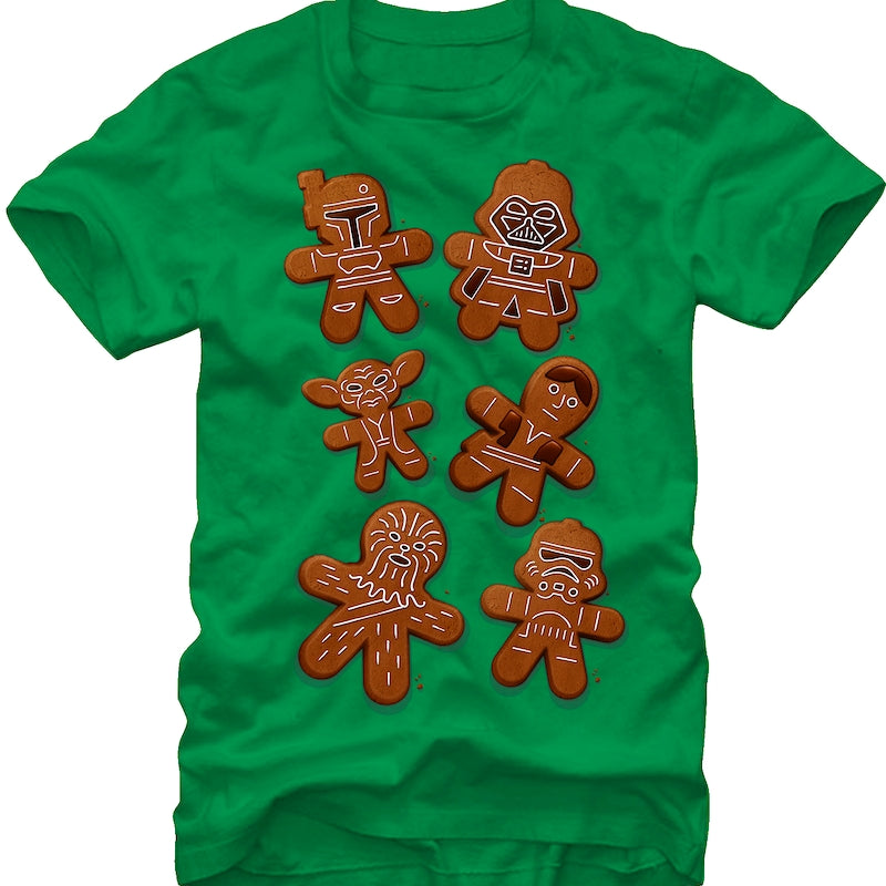 Gingerbread Star Wars Christmas T-Shirt