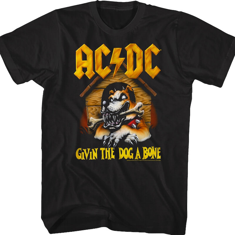 Givin The Dog A Bone ACDC Shirt