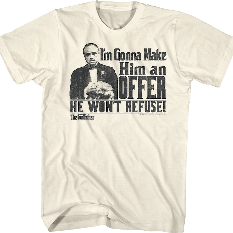 Godfather An Offer He Can't Refuse T-Shirt