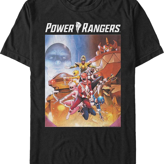Good Guys Poster Mighty Morphin Power Rangers T-Shirt