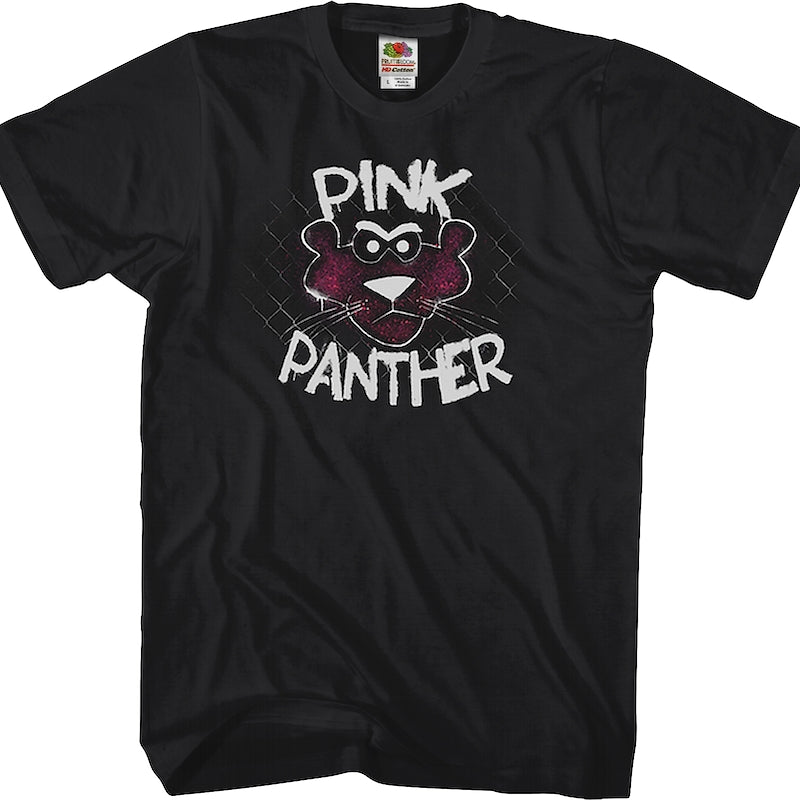 Graffiti Pink Panther T-Shirt