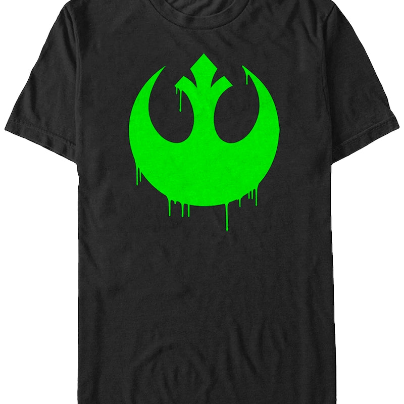 Graffiti Rebel Alliance Logo Star Wars T-Shirt