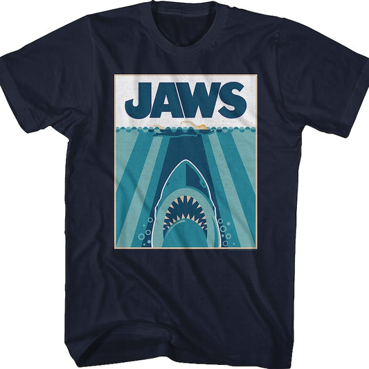 Graphic Poster Jaws T-Shirt