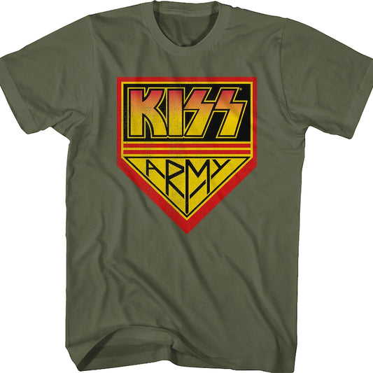 Green KISS Army T-Shirt