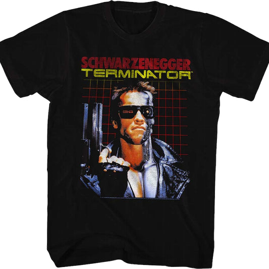 Grid Poster Terminator T-Shirt