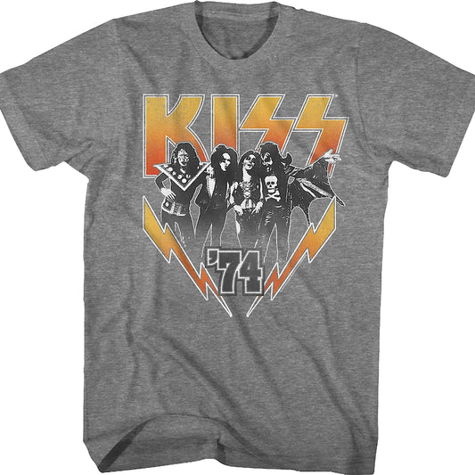 Group Photo '74 KISS T-Shirt