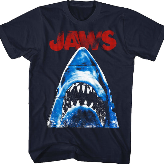 Halftone Jaws T-Shirt