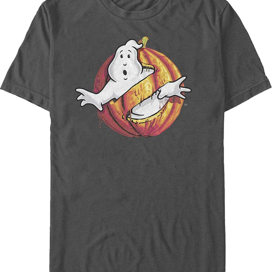 Halloween Logo Ghostbusters T-Shirt