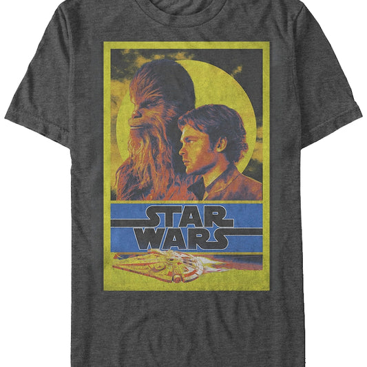 Han Solo and Chewbacca Star Wars T-Shirt