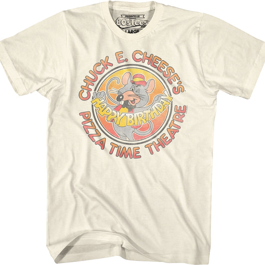 Happy Birthday Chuck E. Cheese T-Shirt