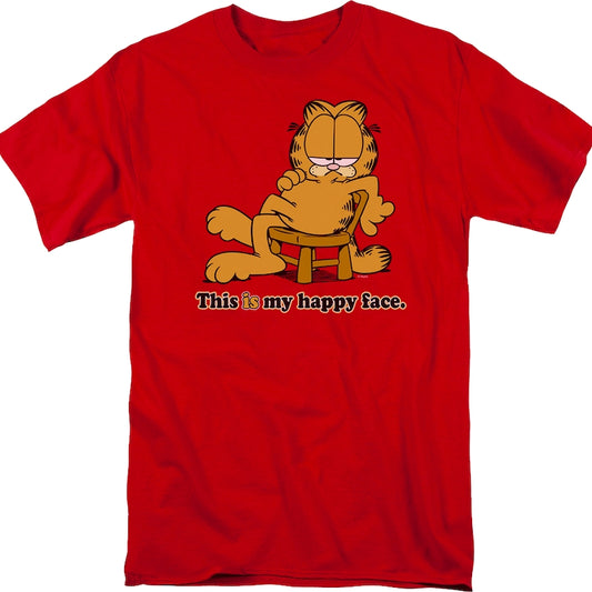 Happy Face Garfield T-Shirt