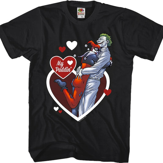 Harley Quinn And The Joker My Puddin' DC Comics T-Shirt