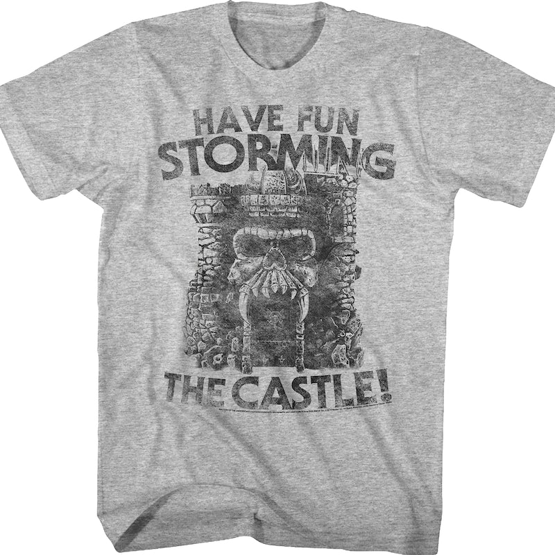 Have Fun Storming the Castle Masters of the Universe T-Shirt