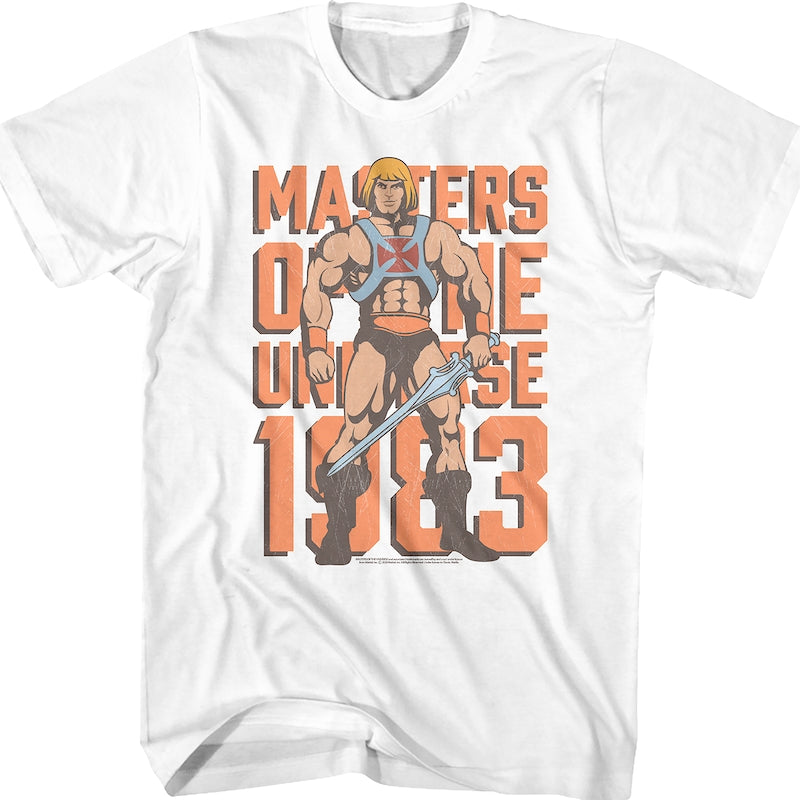 He-Man 1983 Masters of the Universe T-Shirt