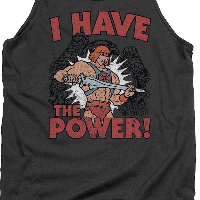 He-Man I Have the Power Masters of the Universe Tank Top