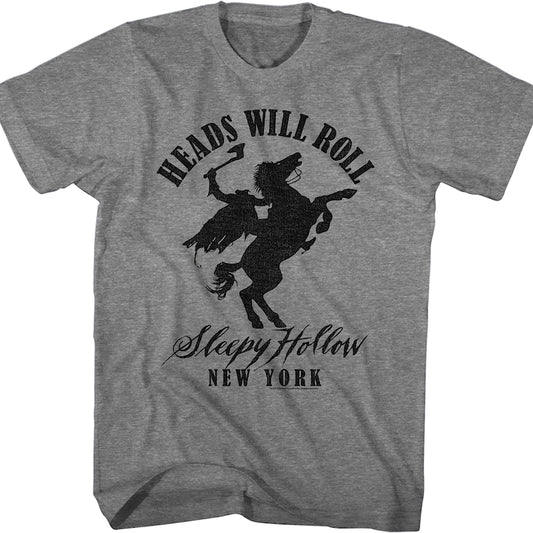 Heads Will Roll Sleepy Hollow T-Shirt