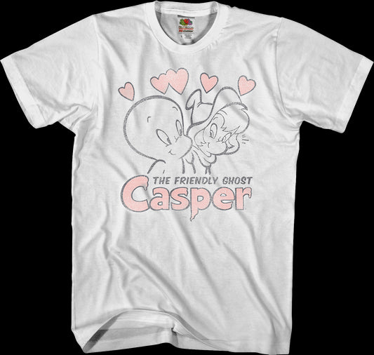 Hearts Casper the Friendly Ghost T-Shirt