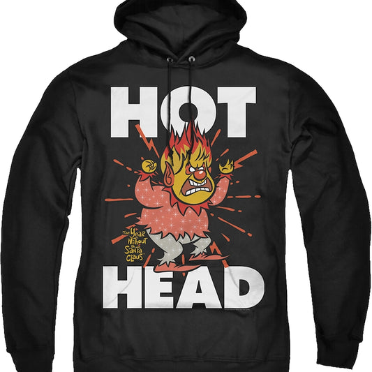 Heat Miser Hot Head The Year Without A Santa Claus Hoodie