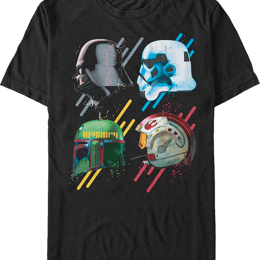 Helmets Star Wars T-Shirt