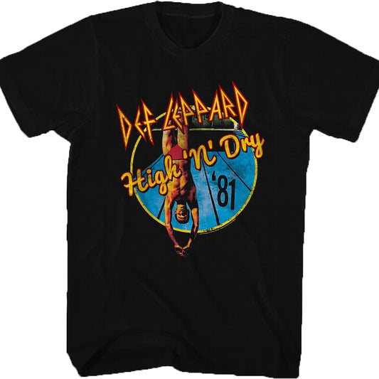 High N Dry Def Leppard T-Shirt