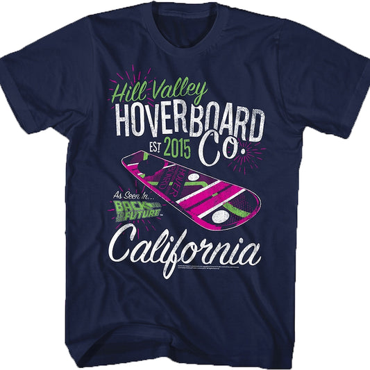 Hill Valley Hoverboard Back To The Future T-Shirt