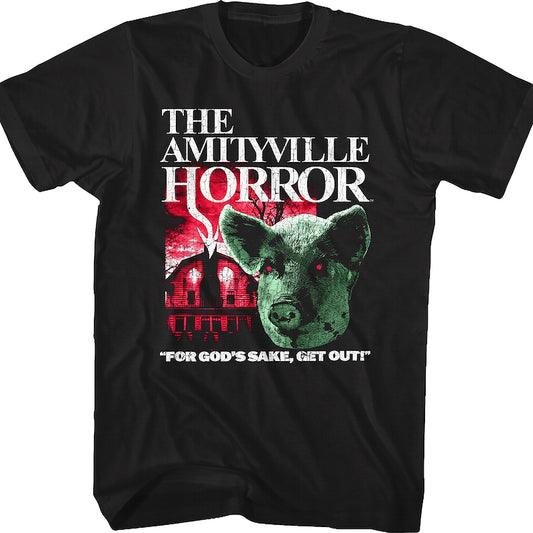 House and Jodie Amityville Horror T-Shirt