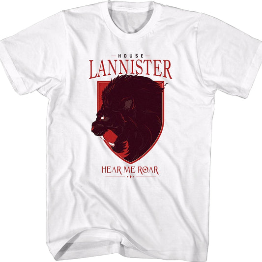 House Lannister Game Of Thrones T-Shirt