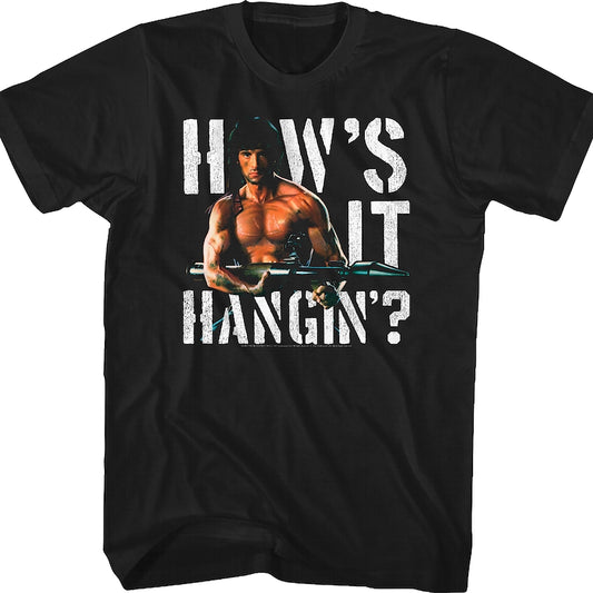 How's It Hangin' Rambo T-Shirt