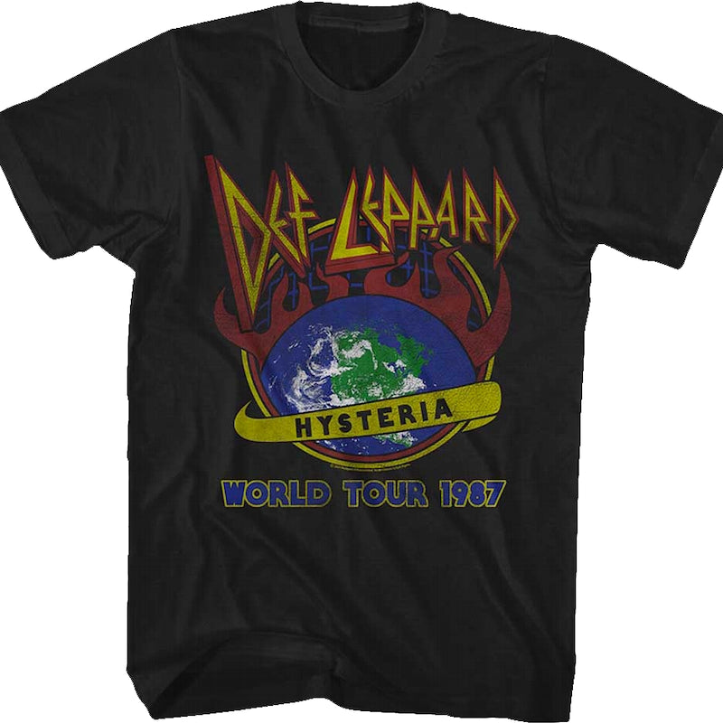 Hysteria World Tour 1987 Def Leppard T-Shirt