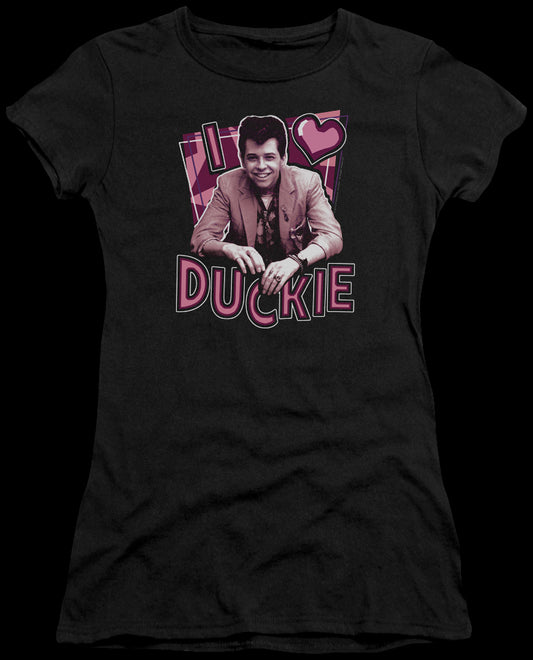 Ladies I Heart Duckie Shirt