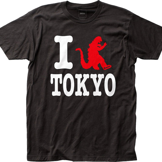 I Love Tokyo Godzilla T-Shirt