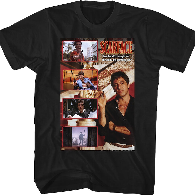 I Want What's Coming To Me Scarface T-Shirt