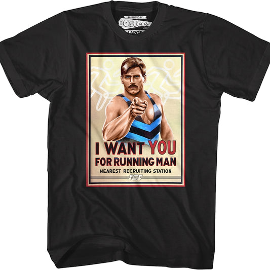 I Want You Running Man T-Shirt