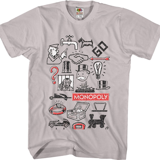 Icons Monopoly T-Shirt