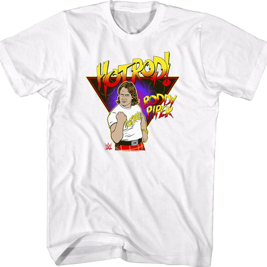 Illustrated Rowdy Roddy Piper T-Shirt