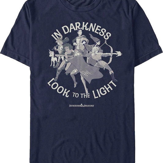 In Darkness Look To The Light Dungeons & Dragons T-Shirt