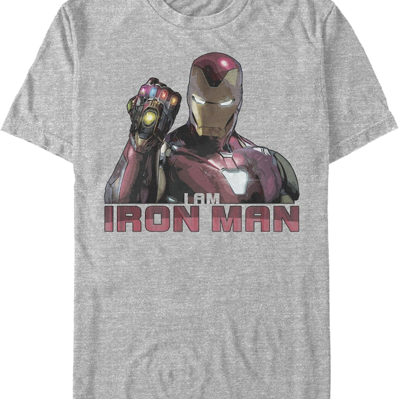 Iron Man Infinity Gauntlet Marvel Comics T-Shirt