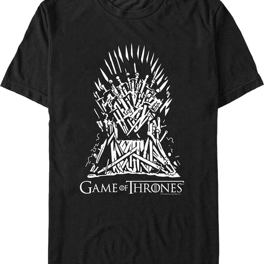 Iron Throne Game Of Thrones T-Shirt