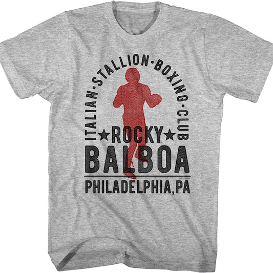 Italian Stallion Boxing Club Rocky T-Shirt