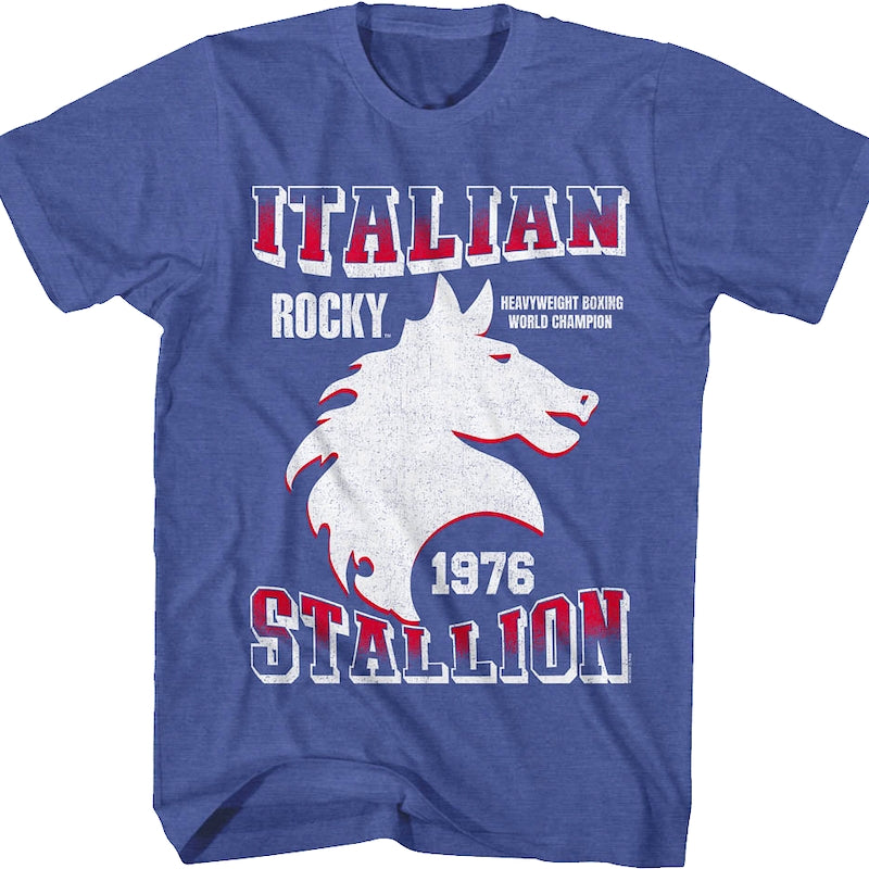 Italian Stallion World Champion Rocky T-Shirt